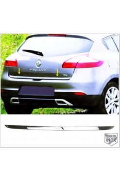Renault Megane 3 Hb Krom Bagaj Alt Çıtası 2008-2016 P. Çelik