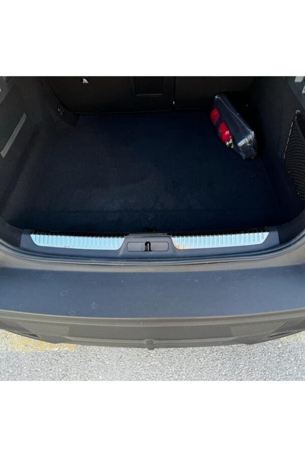 Peugeot 408 Krom Set 2022> 6 Parça Paslanmaz Çelik (Yan Kapı Çıtası + Arka Tampon + Bagaj İç Eşiği) - Görsel 4