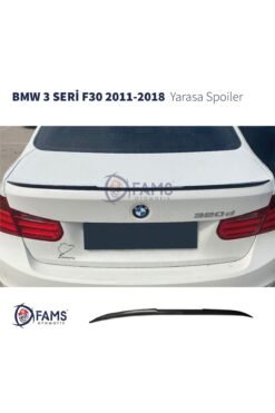 Bmw F30 2011-2018 Yarasa Spoiler Esnek Plastik 122 Cm Siyah