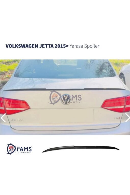 Volkswagen Jetta Yarasa Spoiler Esnek Plastik 122 cm