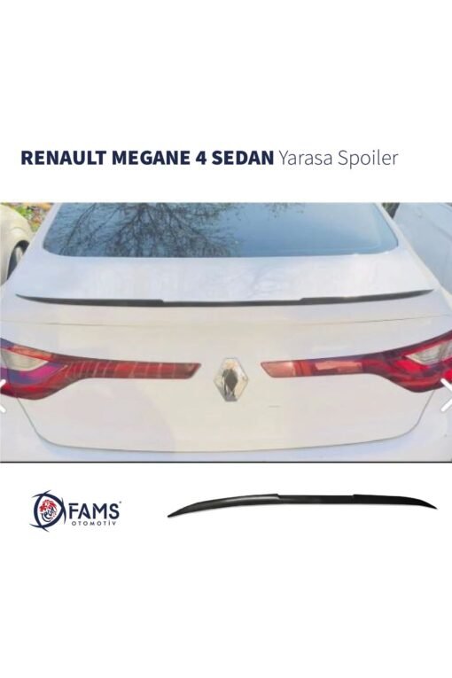 Renault Megane 4 Yarasa Spoiler Esnek Plastik SEDAN 122 cm
