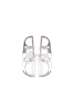 Alternative view of Fiat Doblo Krom Stop Çerçeve 2 Parça 2006-2010 Paslanmaz Çelik