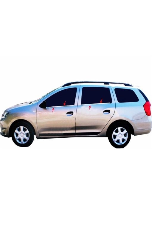 Dacia Logan Mcv Krom Cam Çıtası 4 Parça 2005-2014 Arası Paslanmaz Çelik