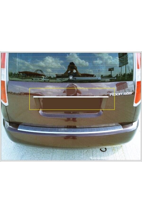 Skoda Roomster Krom Bagaj Çıtası 2006> Paslanmaz Çelik 2006-2009