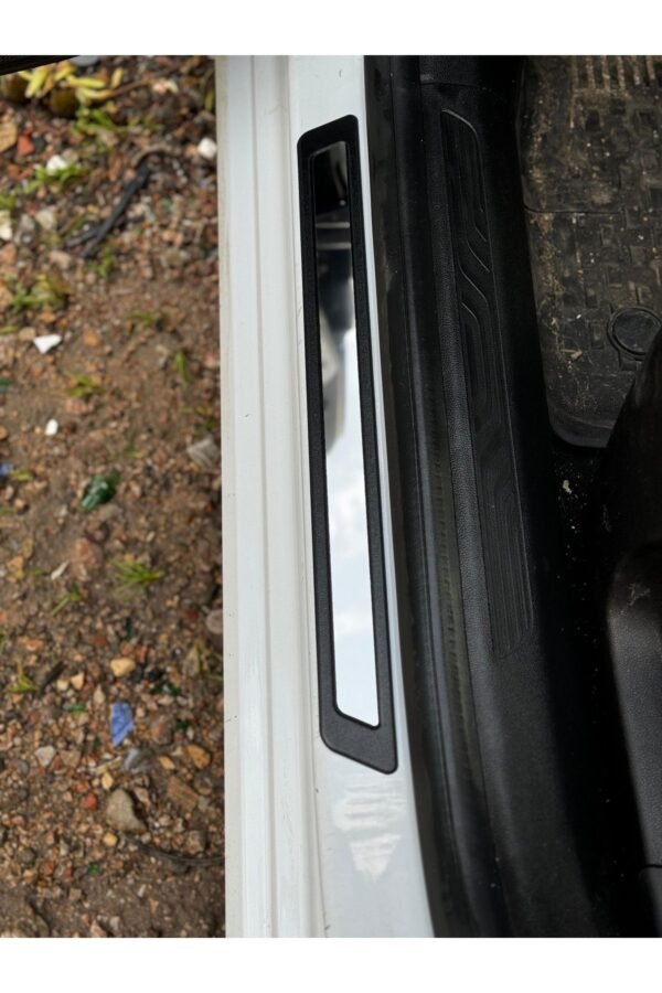 Opel Corsa E Krom Kapı Eşik Koruması 4 Parça 2014 > - Görsel 2