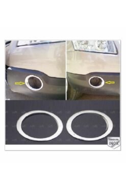 Nissan Qashqai J10 Krom Sis Çerçevesi 2 Parça 2007-2010 Paslanmaz Çelik
