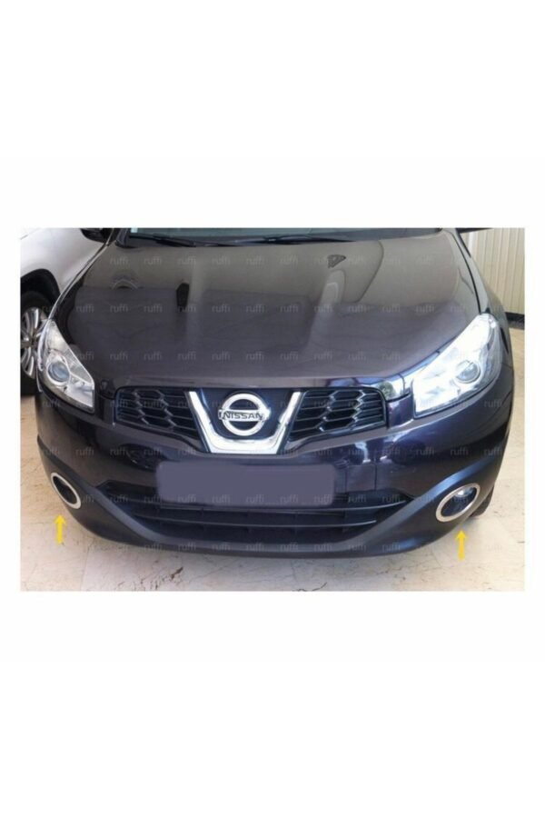 Nissan Qashqai Krom Sis Çerçevesi 2010-2014 Paslanmaz Çelik