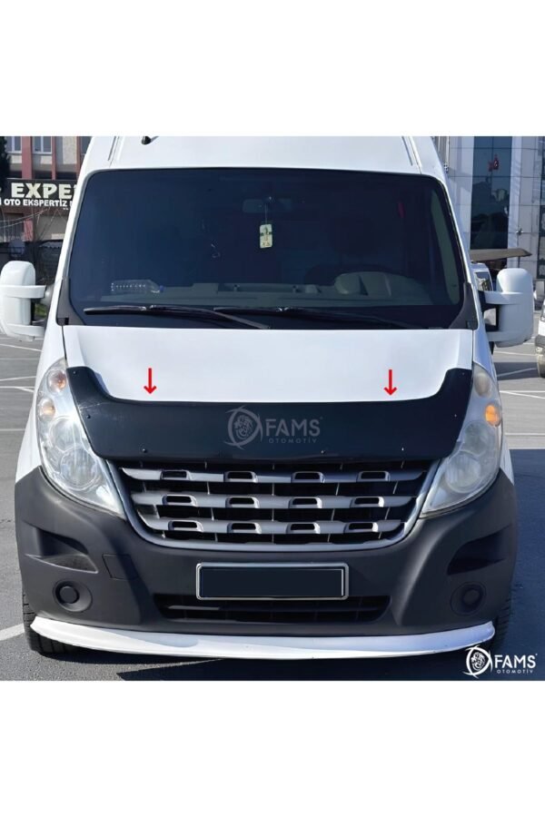 Renault Master Ön Kaput Koruyucu Rüzgarlığı 2011-2015 ABS Plastik