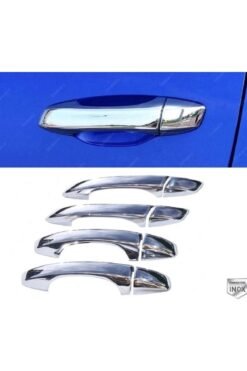 Vw T-Roc 2017> Krom Kapı Kolu 4 Kapı Paslanmaz Çelik