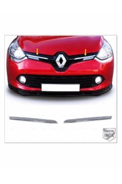 Renault Clio 4 Krom Ön Panjur 2 Prç. 2012-2019 P.çelik
