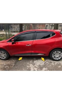 Alternative view of Renault Clio 4 Uyumlu Hb Krom Yan Kapı Çıtası 4 Kapı 2012-2019 P. Çelik
