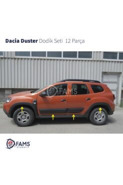 Dacia Duster Mat Dodik Seti 12 Parça 2018-2023 (yazısız)