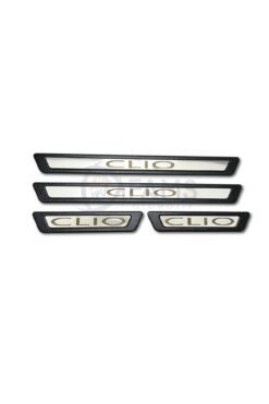 Alternative view of Renault Clio 3 Krom Kapı Eşik Koruması 4 Parça 2005-2012