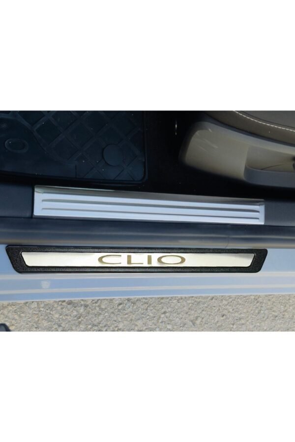 Renault Clio 5 Krom Kapı Eşik Koruması 4 Parça 2019> - Görsel 3