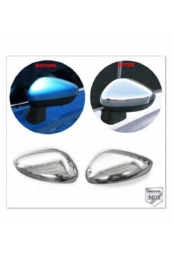 Peugeot 308 Krom Ayna Kapağı 2 Prç. 2013-2021 Arası Uyumlu P.çelik