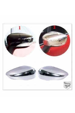 Renault Captur Krom Ayna Kapağı 2 Parça 2013-2019 P.çelik