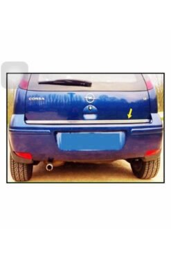 Opel Corsa C Krom Bagaj Alt Çıtası 2000-2006 Arası P.çelik