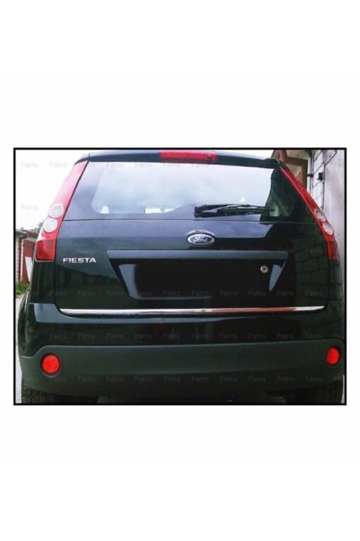 Ford Fiesta MK5 Krom Bagaj Alt Çıtası 2001-2008 Arası P. Çelik