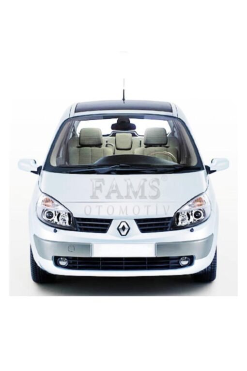 Renault Scenic 2 Krom Ön Panjur 4 Prç. 2003-2009 P. Çelik
