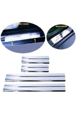 Vw Amarok Uyumlu   Krom Kapı Eşiği 4 Parça 2010 Ve Üzeri Paslanmaz Çelik