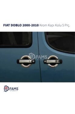 Fiat Doblo Krom Kapı Kolu 5 Kapı 2000-2010 Arası Paslanmaz Çelik