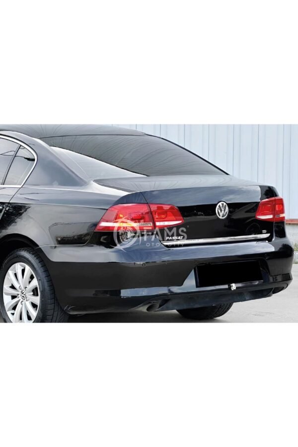 Vw Passat B7 Krom Bagaj Alt Çıtası 2010-2014 Arası Uyumlu Paslanmaz Çelik - Görsel 3