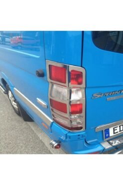 Mercedes Sprinter W906 Krom Stop Çerçeve 2 Parça 2006-2018 Arası Paslanmaz Çelik