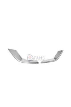 Alternative view of Ford Courier Krom Sis Farı Çerçevesi 2 Parça 2018-2023 Paslanmaz Çelik