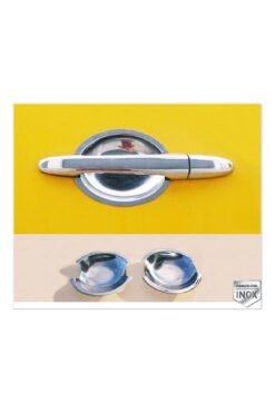 Vw Crafter Uyumlu Krom Dış Kapı Kolu Tası 2 Kapı 2006-2016 Arası Paslanmaz Çelik