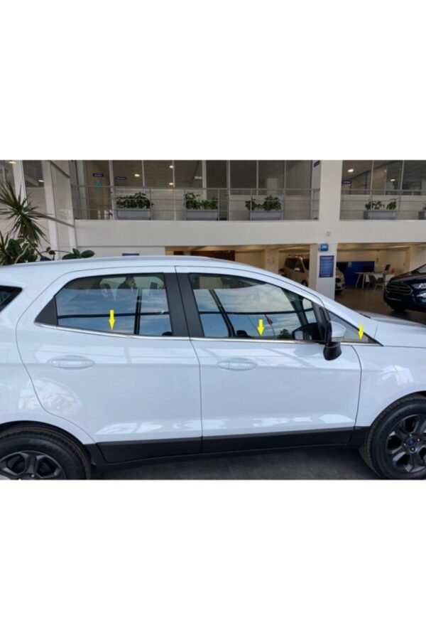 Ford Ecosport Krom Cam Çıtası 6 Parça 2018 Ve Üzeri Paslanmaz Çelik