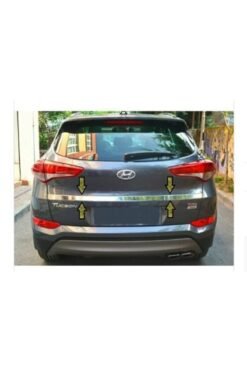 Hyundai Tucson Krom Bagaj Çıtası 2015-2019 Arası Paslanmaz Çelik (geniş)