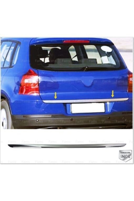 Vw Tiguan Krom Bagaj Alt Çıtası 2007-2016 Arası P. Çelik