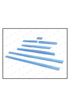 Alternative view of Vw T5 Multivan Krom Yan Kapı Çıtası 7 Prç 2003-2015 P.çelik (UZUN ŞASE)