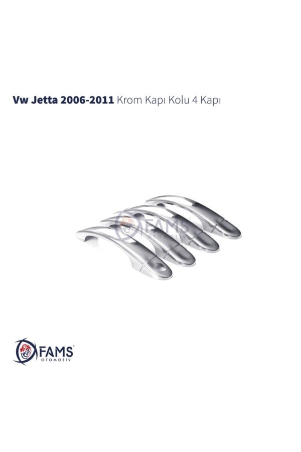 Vw Jetta Krom Kapı Kolu 4 Kapı 2006-2011 Arası P. Çelik - Görsel 3