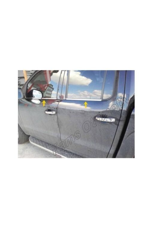 Vw Amarok Krom Cam Çıtası 4 Prç. 2010 Üzeri P. Çelik
