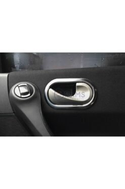Alternative view of Renault Megane 2 Krom Iç Kapı Kolu Çerçeve 4 Kapı 2002 - 2009 P.çelik