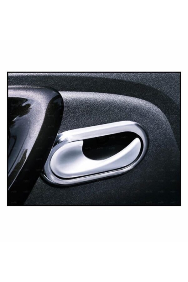 Renault Megane 2 Cc Krom Iç Kapı Kolu Çerçeve 2 Kapı 2002-2009 P.çelik - Görsel 2