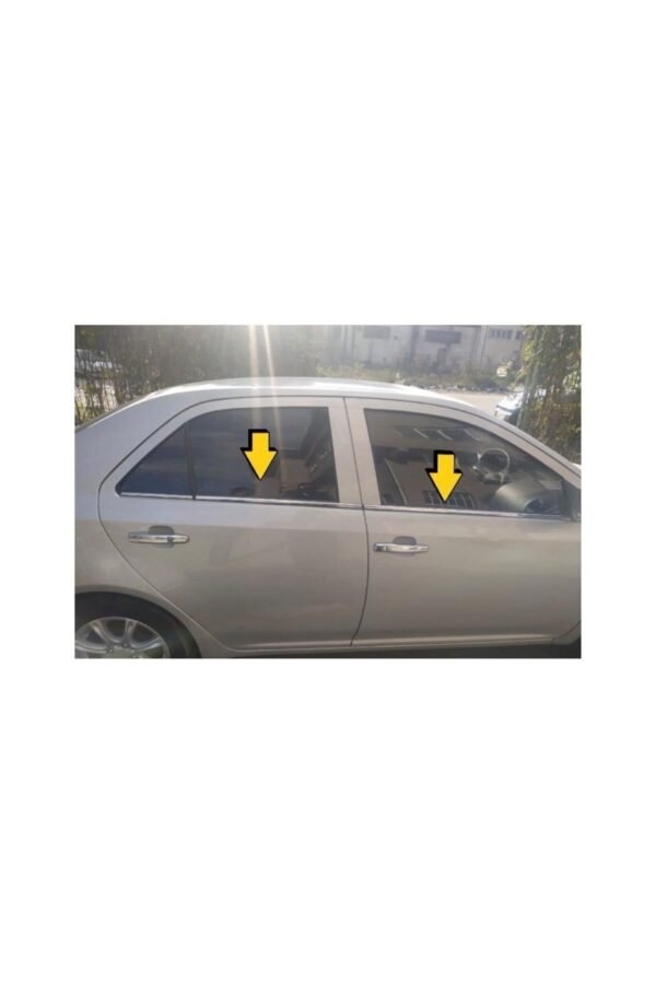 Geely Mk Krom Cam Çıtası 6 Prç. 2009-2011 Sedan P.çelik