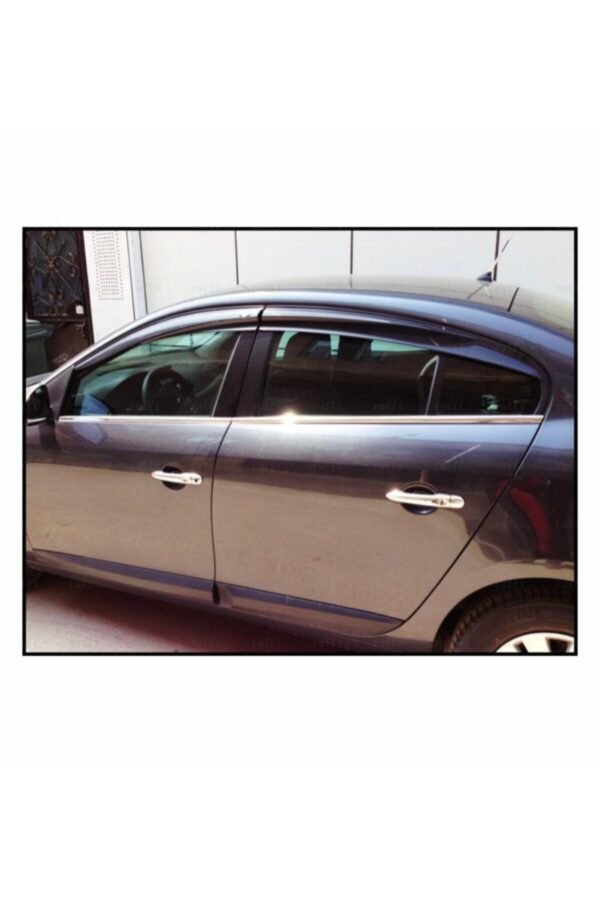 Renault Fluence Krom Cam Çıtası 4 Prç. 2010 Ve Üzeri P. Çelik  Uyumlu - Görsel 2