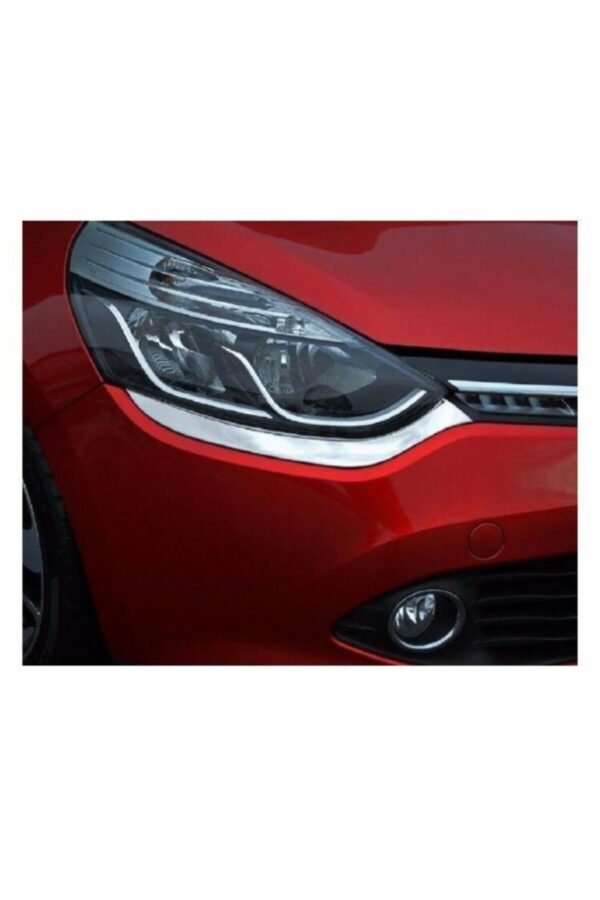 Renault Clio 4 Hb Krom Far Kaşı 2 Prç. 2012 Üzeri P.çelik - Görsel 2