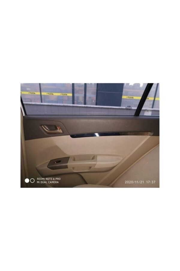Geely Emgrand Krom Iç Kapı Çıtası 7 Prç. 2011-2013 Sedan Paslanmaz Çelik - Görsel 3
