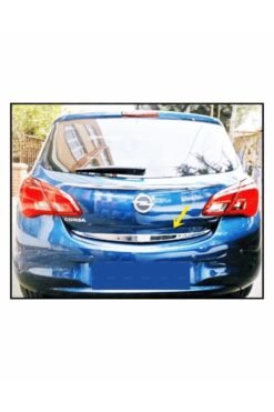 Alternative view of Opel Corsa E Krom Bagaj Alt Çıtası 2014 Üzeri P.çelik