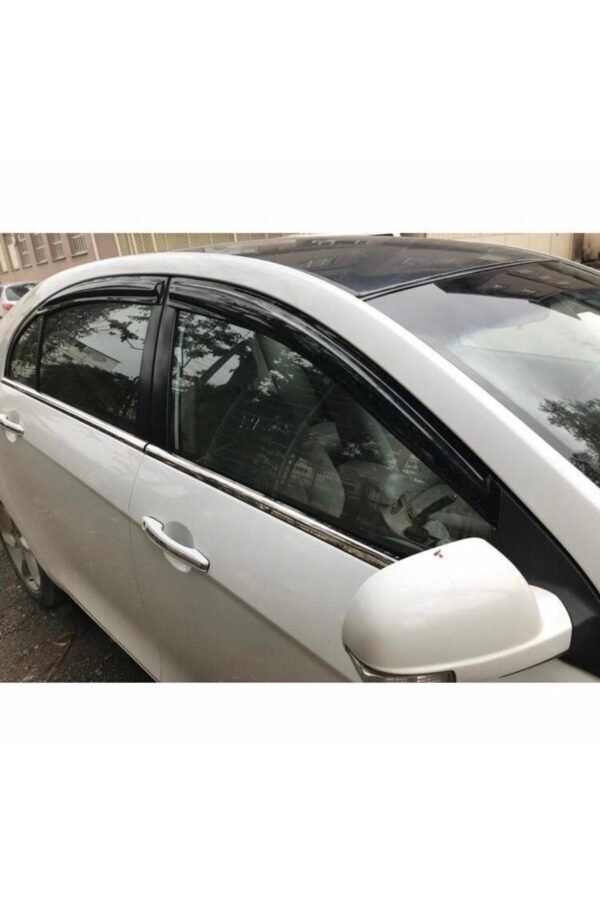 Geely Emgrand Hb/sedan Krom Cam Çıtası 4 Prç. 2011-2013 Arası Paslanmaz Çelik - Görsel 2