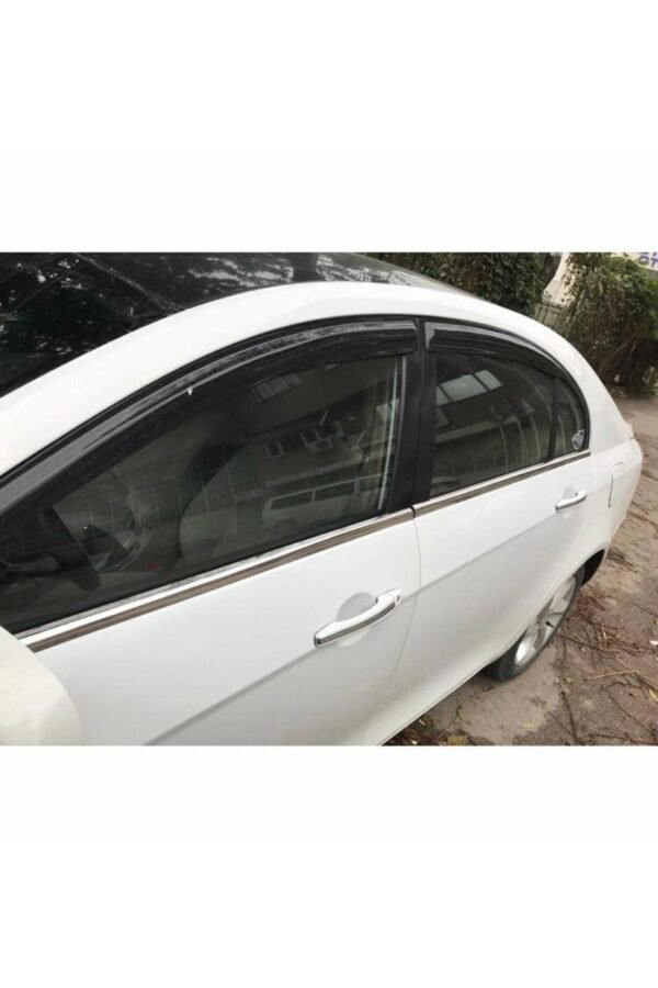 Geely Emgrand Hb/sedan Krom Cam Çıtası 4 Prç. 2011-2013 Arası Paslanmaz Çelik - Görsel 3