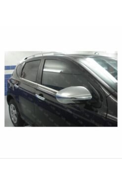 Alternative view of Nissan Qashqai J10 2 Krom Cam Çıtası 4 Prç. 2007-2014 P. Çelik