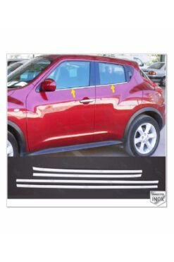 Nissan Juke Krom Cam Çıtası 4 Prç. 2010 Üzeri P. Çelik