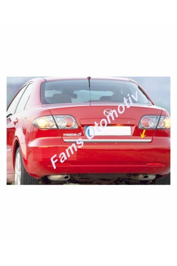 Mazda 6 Krom Alt Bagaj Çıtası 2002-2008 P. Çelik