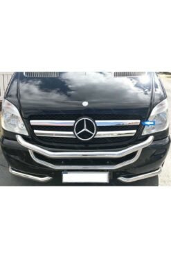 Mercedes Vito W639 Krom Ön Panjur 4 Prç. 2010-2014 P. Çelik