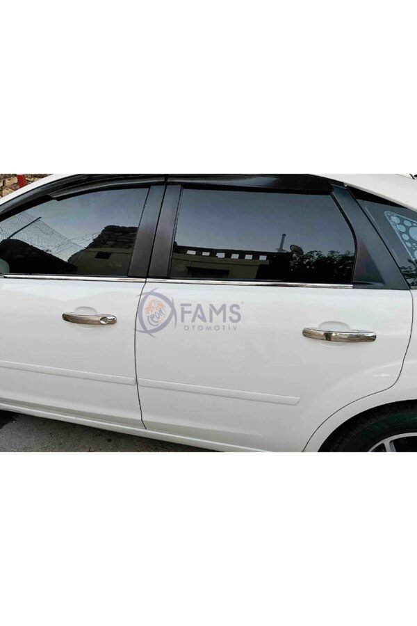 Ford Focus 2 Krom Kapı Kolu 4 Kapı 2004-2010 Arası Paslanmaz Krom - Görsel 3