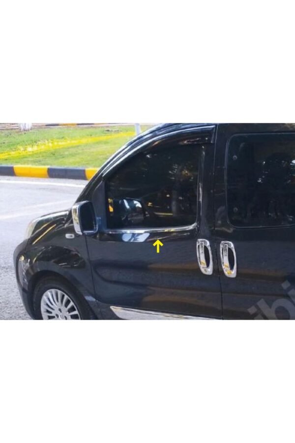 Fiat Fiorino Krom Cam Çıtası 2 Prç. 2008 Üzeri P. Çelik - Görsel 3